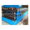 45# Steel Automatic Hydraulic Cutting 5.5 Kw Roof Panel Roll Forming Machine